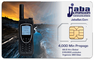 4000 Minutos SIM Prepago IRIDIUM