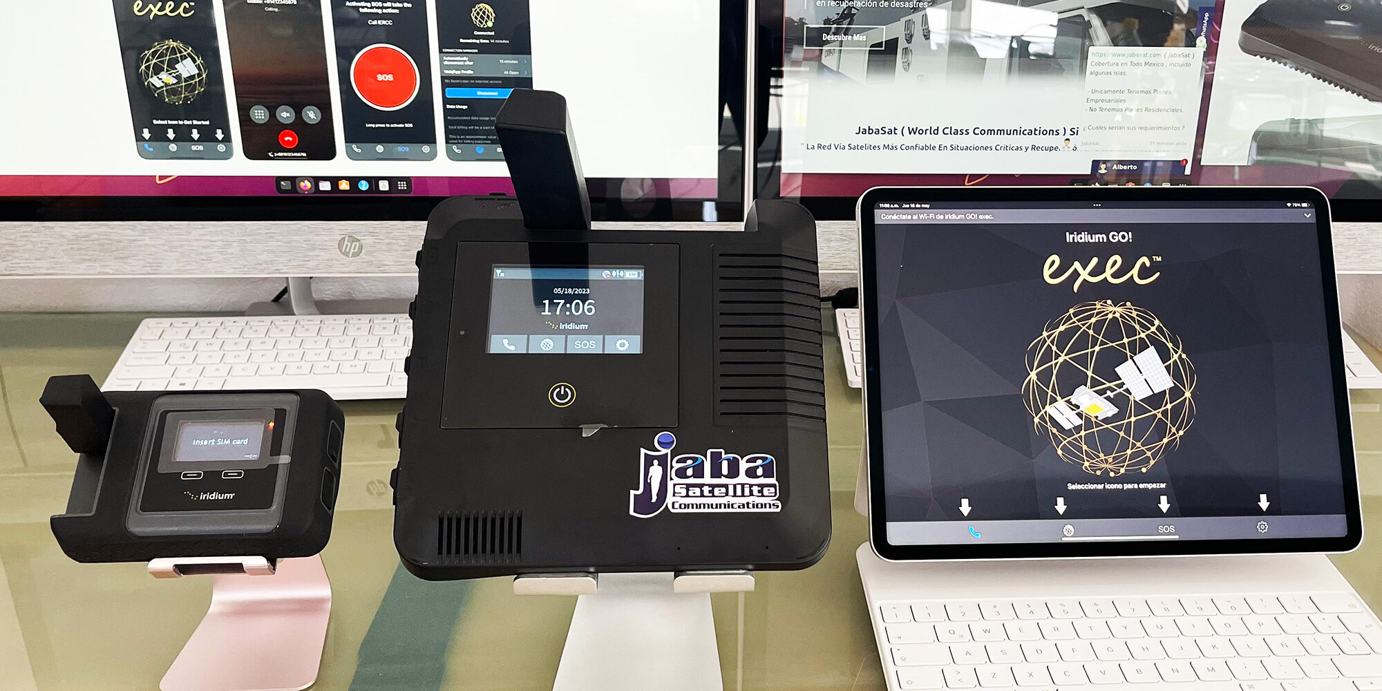 IRIDIUM GO! Mexico JabaSat-Portatil