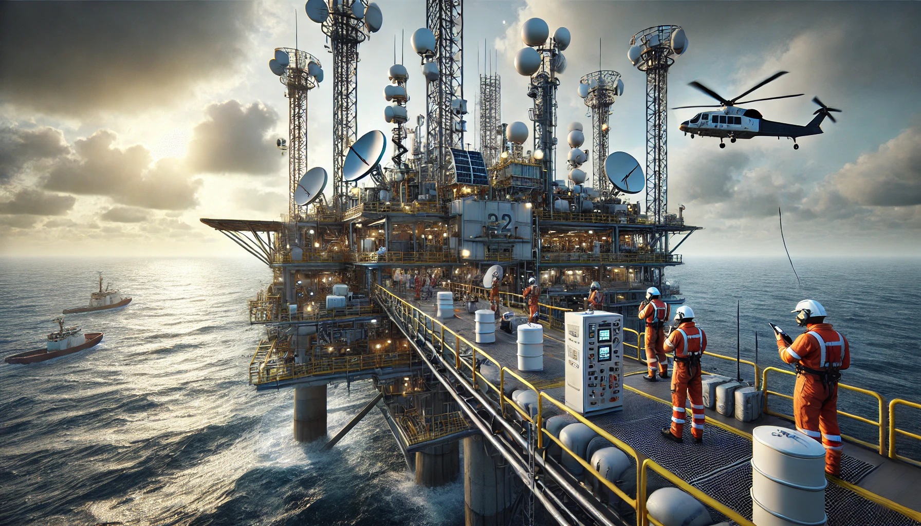 JabaSat Teléfonos Satelitales para Plataformas Petroleras Seguridad y Conectividad en el Mar
